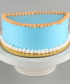 Alternative view of Tasty And Creamy Half Cut Cake