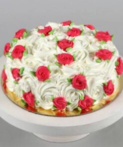 Alternative view of Designer Roses Cake
