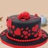 Wedding Anniversary Chocolate Cake