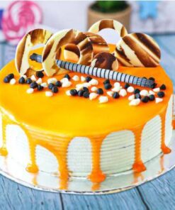 Tasty Creamy Butterscotch Cake