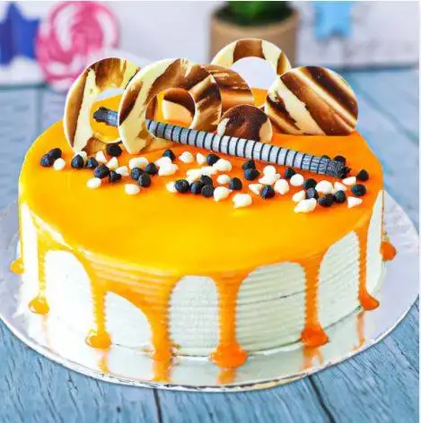 Tasty Creamy Butterscotch Cake