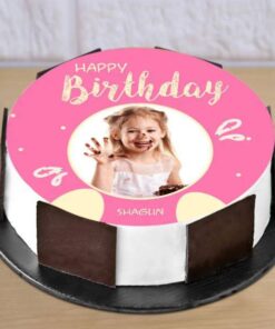 Happy Birthday Photo Cake