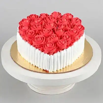 Hearty Roses Cake - Image 2