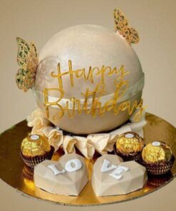 Beautiful Birthday Pinata Cake