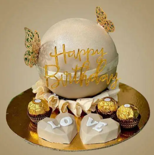 Beautiful Birthday Pinata Cake