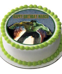 Hulk Photo Cake