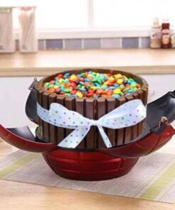 Kitkat Gems Bomb Shell Cake