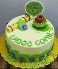 Ladoo Gopal Birthday Cake