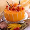 Delicious Creamy Mango Cake