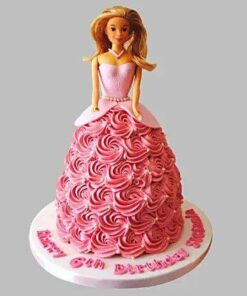 Messy Gorgeous Barbie Cake