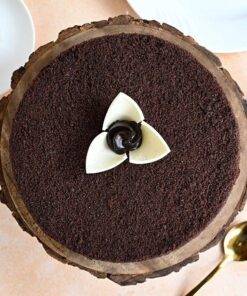 Alternative view of Tasty Creamy Choco Round Shape Cake