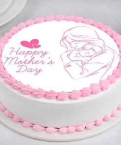 Mother's Day Bordered Photo Cake