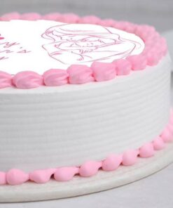 Alternative view of Mother's Day Bordered Photo Cake