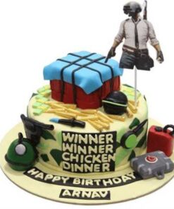 PUBG Chicken Birthday Cake