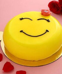 Silky Smiley Cake