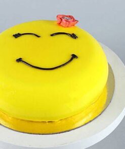 Alternative view of Silky Smiley Cake