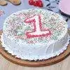 Sparkly Cake for 1st Special Occasion Cake