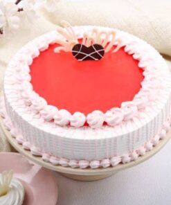 Strawberry Round Shape Cake