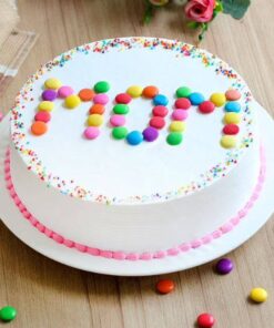 Vanilla Gems Cake