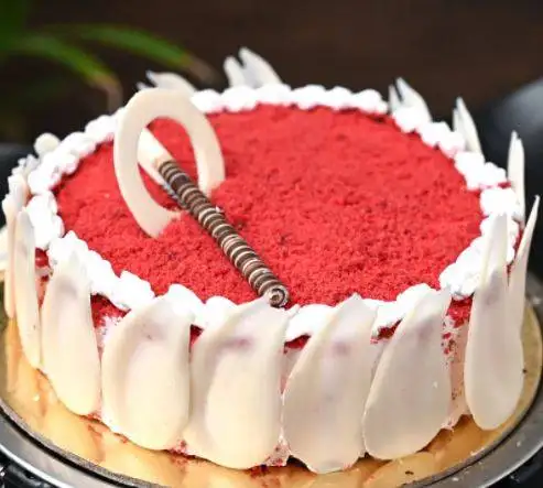 Velvety Round Shape Bomb Blast Cake - Image 3