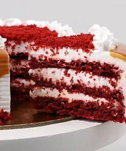 Alternative view of Birthday Special Velvet Cake