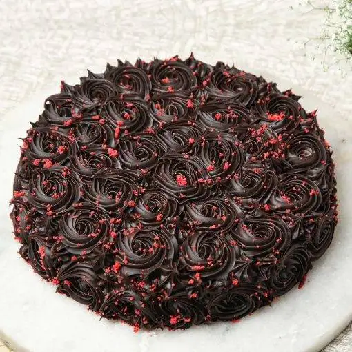 Birthday Chocolate Velvet  Designer Cake
