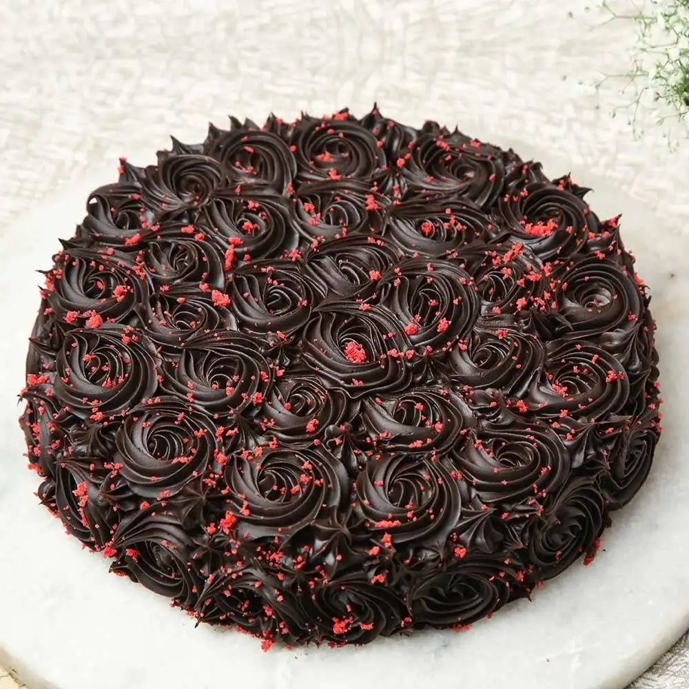 Birthday Chocolate Velvet  Designer Cake