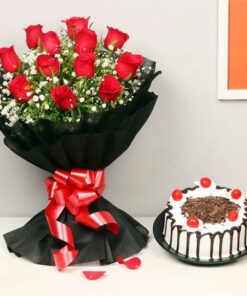Rose and Cake