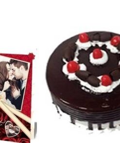 Delicious Shiny Black Forest Cake
