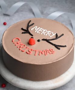 Merry Christmas Choco Creamy Cake