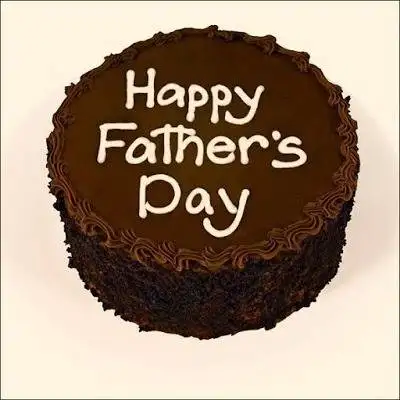 Chocolate Cake On Father's Day