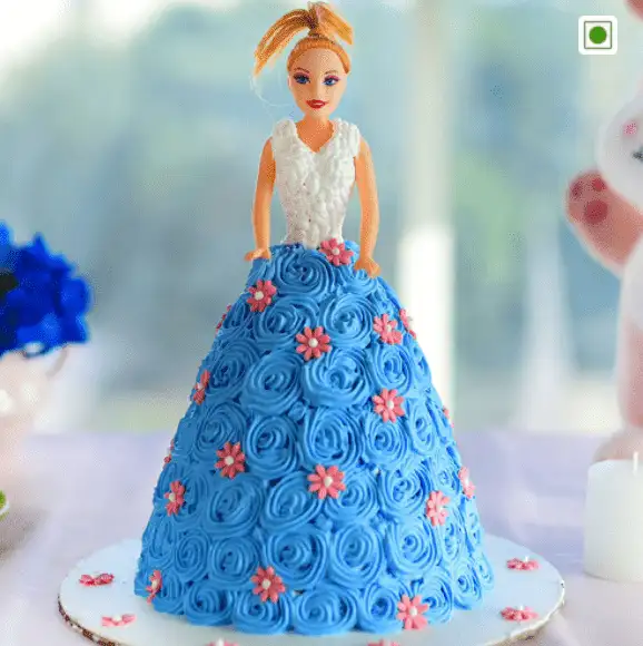 Lovely Barbie  Cake