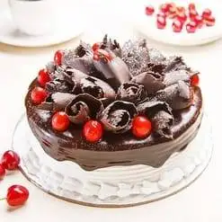 Chococherried Black forest Cake