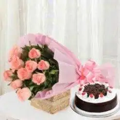 Alternative view of Black and Pink combo