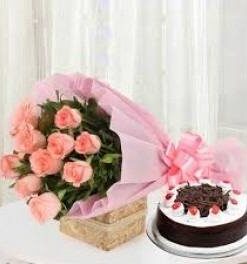 Alternative view of Black and Pink combo