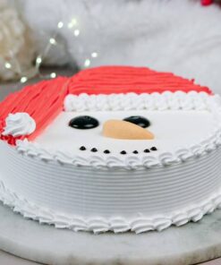 Alternative view of Snowman Vanilla Cake