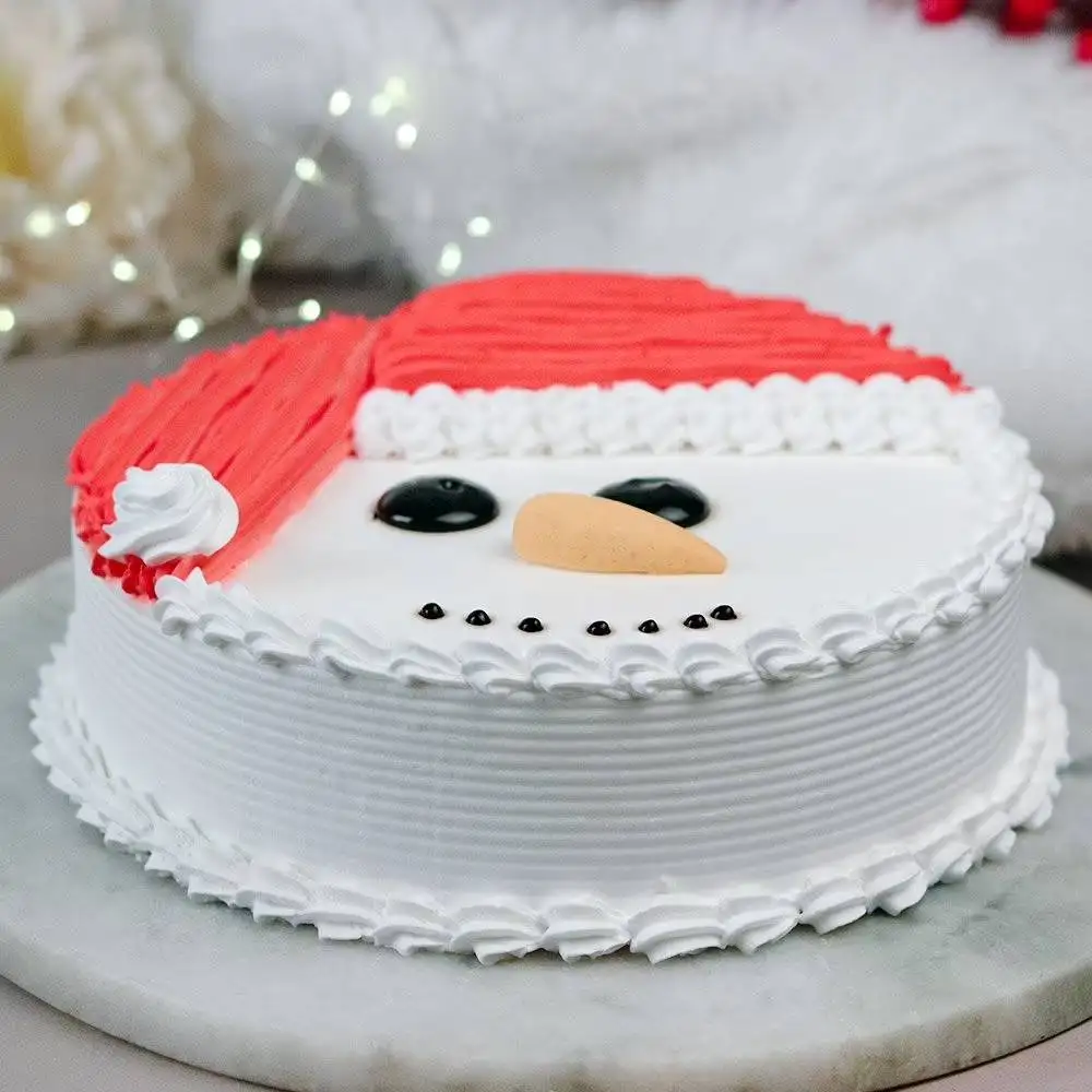Snowman Vanilla Cake - Image 2