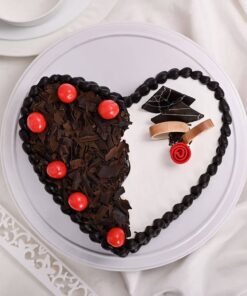 Alternative view of Delicious Creamy Black Forest Vanilla Cake