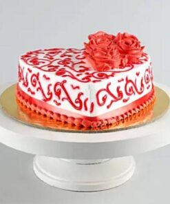 Alternative view of Valentine Heart Shape Cake