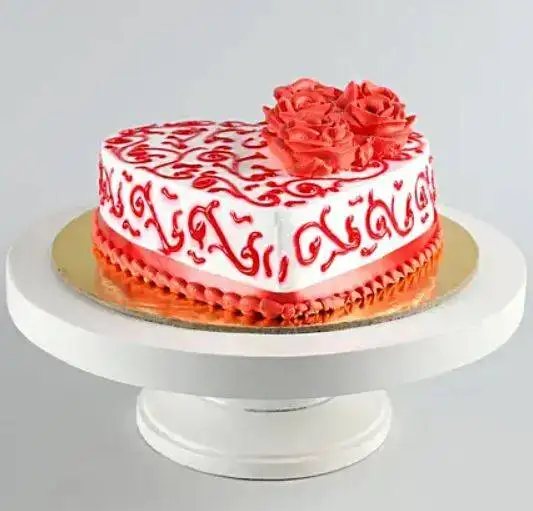 Valentine Heart Shape Cake - Image 2