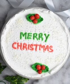 Alternative view of Delicious Vanilla Christmas Cake