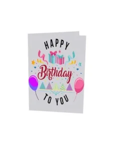 Happy Birthday Greeting Card