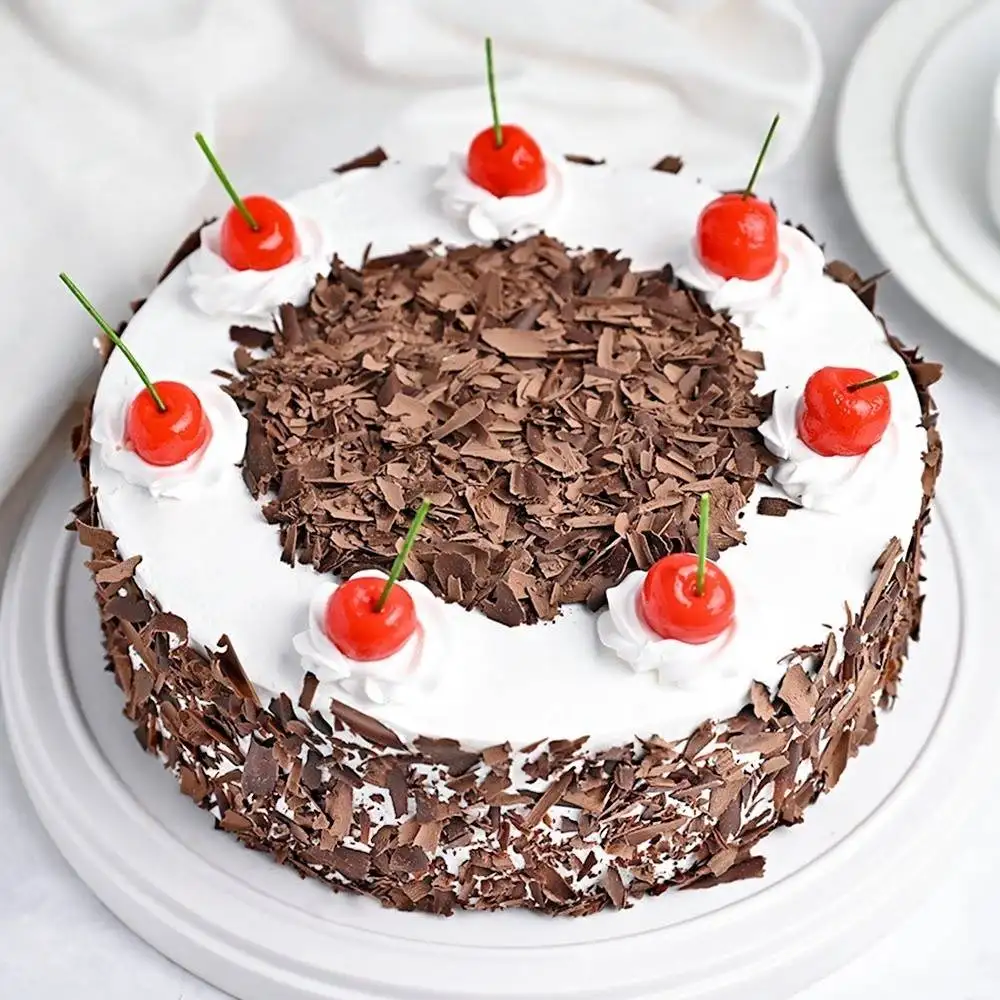Crunchy Black Forest Cake