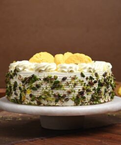 Alternative view of Flavory Rasmalai Cake