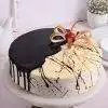 Silky Choco Vanilla Cake
