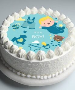 Baby Shower Boy Cake