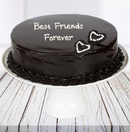 Order Heavenly Friendship Photo Cake Online | CakeNBake Noida