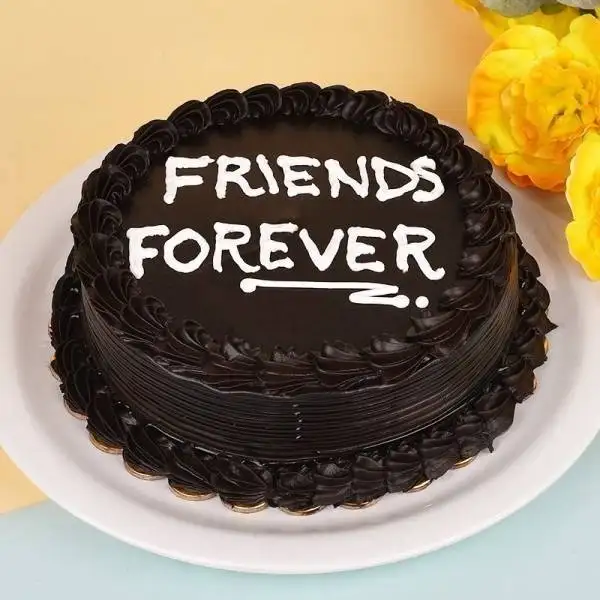 Chocolaty Friends Forever Cake
