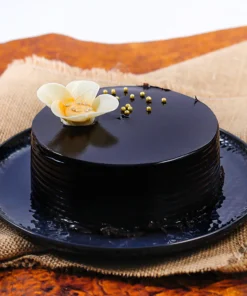 Delicious Black Chocolate Cake