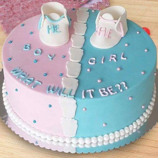 Designer Cake for Baby Shower